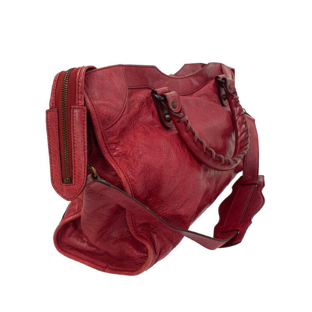 Balenciaga The Shoulder Leather City Bag - Picture 1 of 9